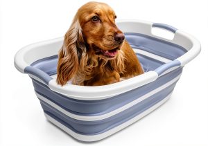 Smoochie Portable Dog Bathtub Foldable Pet Grooming-0
