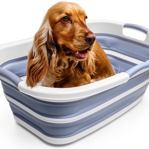 Smoochie Portable Dog Bathtub Foldable Pet Grooming-0