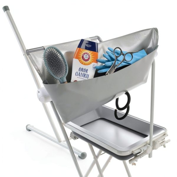 PAWZIDEA Dog Bathtub Grooming Table PVC Height Adjustable-8