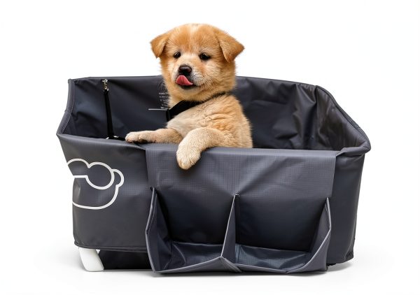 Amlmpet Dog Bathtub Elevated Foldable Pet Wash Station-5