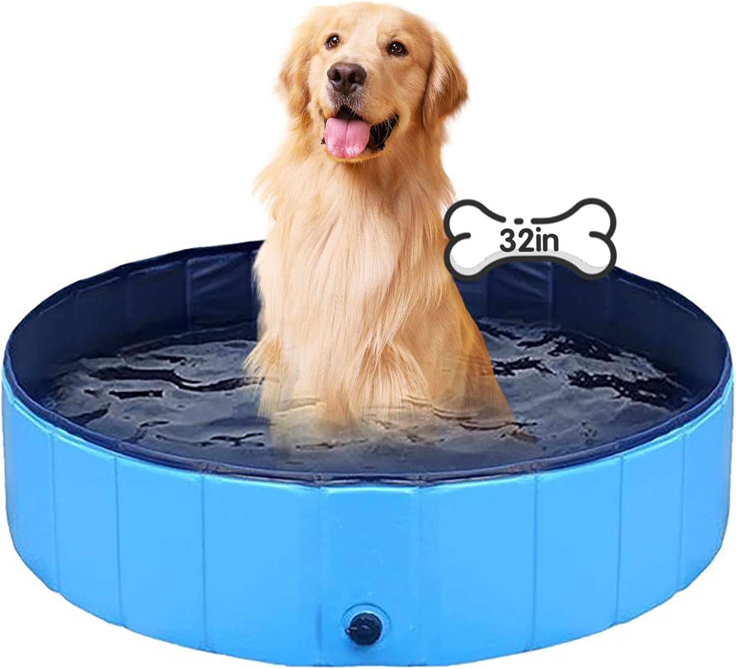 TMbsfatn pet bathtub in use with a dog during bath time