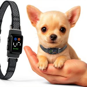 ELECANE Teacup Bark Collar Small Dogs Gentle Training-0