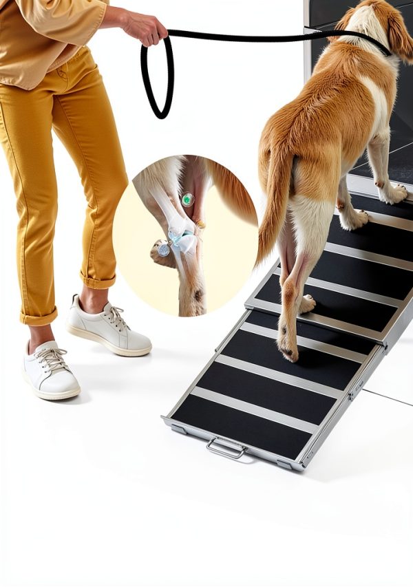 VEVOR Dog Grooming Tub Foldable Ramp Hot Cold Faucet-3