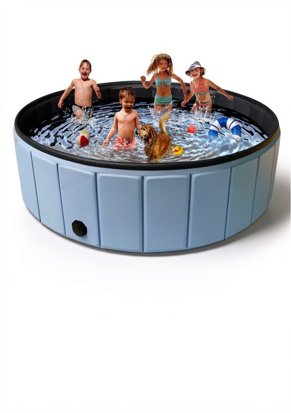 Hyperzoo Foldable Pet Bathing Pool Leakproof PVC Design-2