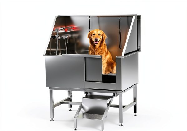 POHADR Dog Bathtub Stainless Steel Professional Grooming-2