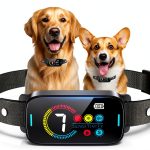 SLAYKAM Ultrasonic Bark Collar Large Dog Training Device-0