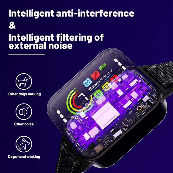 ODIFRBI Smart Bark Collar Humane Anti Barking Training-6