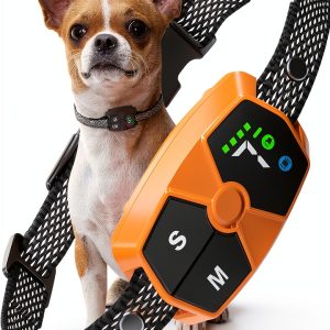 Jeatone Bark Collar Anti Barking Training 4 Modes Fast-0