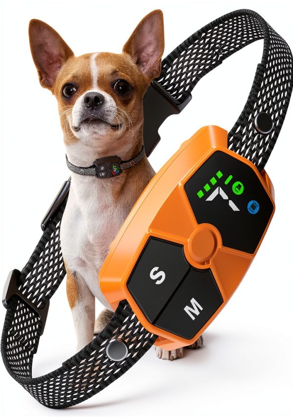 Jeatone Bark Collar Anti Barking Training 4 Modes Fast-0