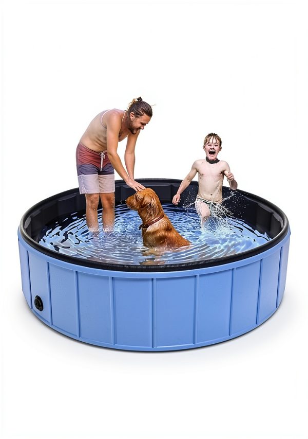 Hyperzoo Foldable Pet Bathing Pool Leakproof PVC Design-1