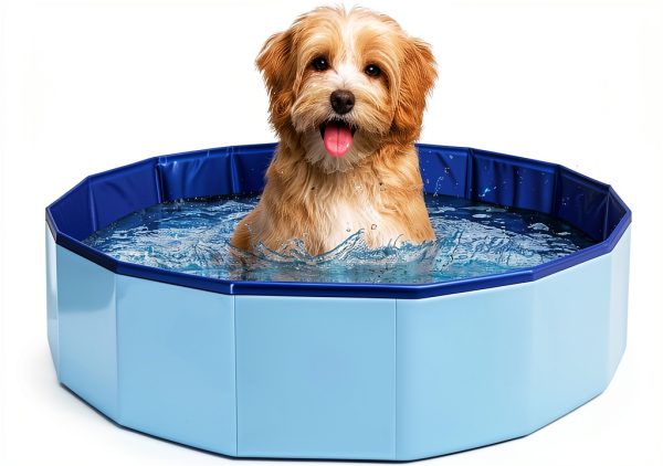 Tehuahui Dog Pool Portable Bathtub Anti Skid Durable PVC-0