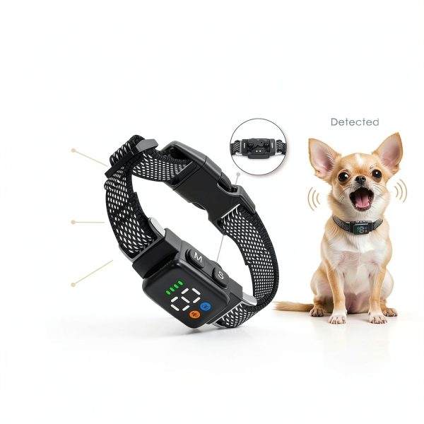 ELECANE Teacup Bark Collar Small Dogs Gentle Training-4