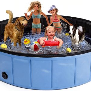 Hyperzoo Foldable Pet Bathing Pool Leakproof PVC Design-0