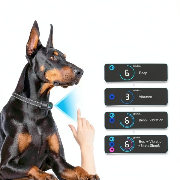 Dog Bark Collar Tucnkac Dual Training Automatic-4