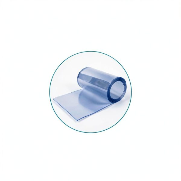 Plastic Door Strips Toriexon 8' x 7.6" Transparent PVC Curtain-7