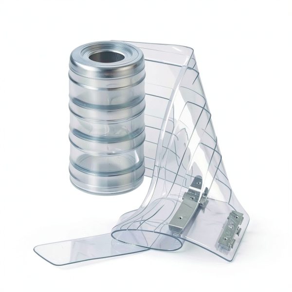 Plastic Vinyl Replacement Strip Curtain Yuanwovv Clear PVC 6.8ft x-5