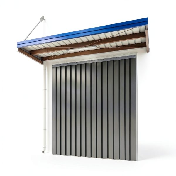 PVC Strip Door Curtain 164ft L x 7in W Plastic Strips Curtain Black Vinyl Bulk Roll for Commercial Industrial Door Garage Workshop Pet Home Warehouse-5