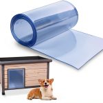 Plastic Door Strips Toriexon 8' x 7.6" Transparent PVC Curtain-0