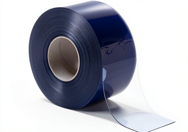 Walk-in Cooler Freezer Vinyl Door Curtain Kalwason PVC 164ft Blue-3