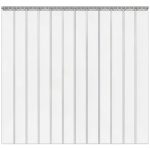 PVC Strip Door Curtain Kit Peryiter 12-Piece 72" x 84" Clear Door-0