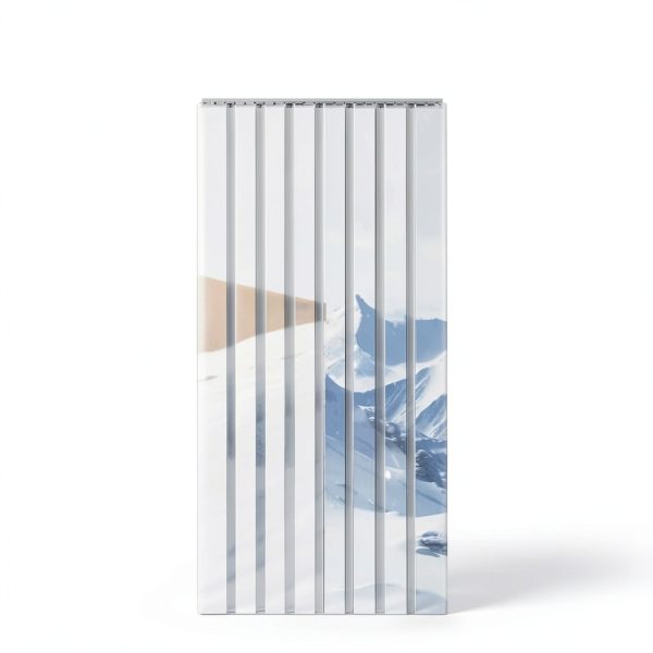 AUURIO Clear PVC Door Curtains 80x36, 6-Pack Insulating Strip Curtains-4